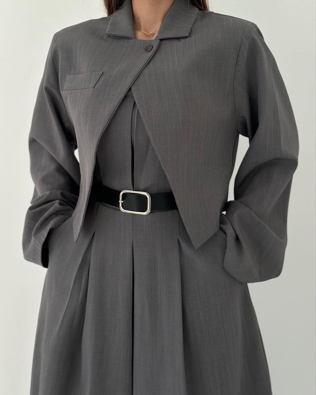 Vantini™ | Completo Donna Bustier + Giacca – Stile Elegante & alla Moda