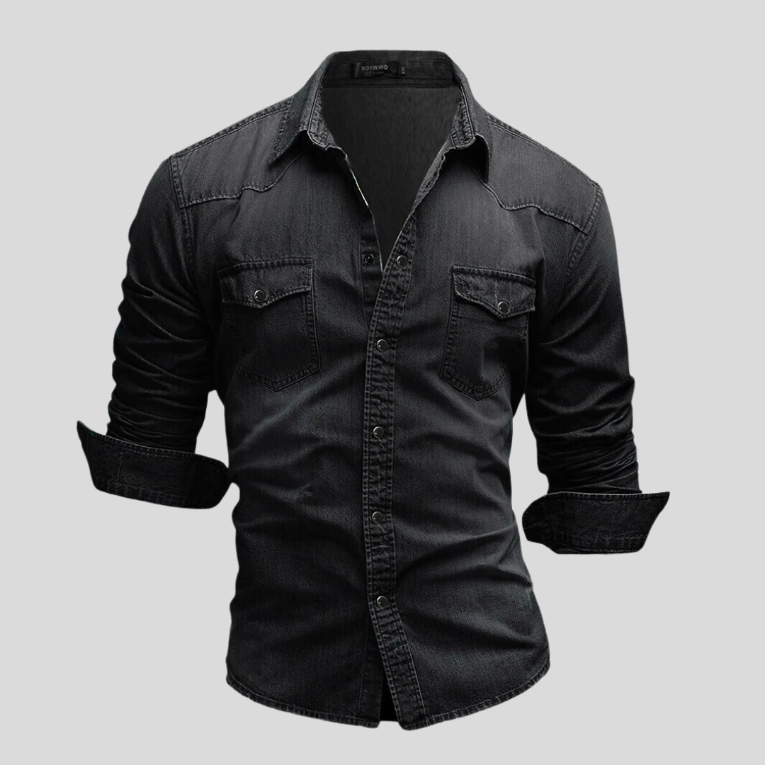 Vantini™ | Camicia in denim dallo stile moderno