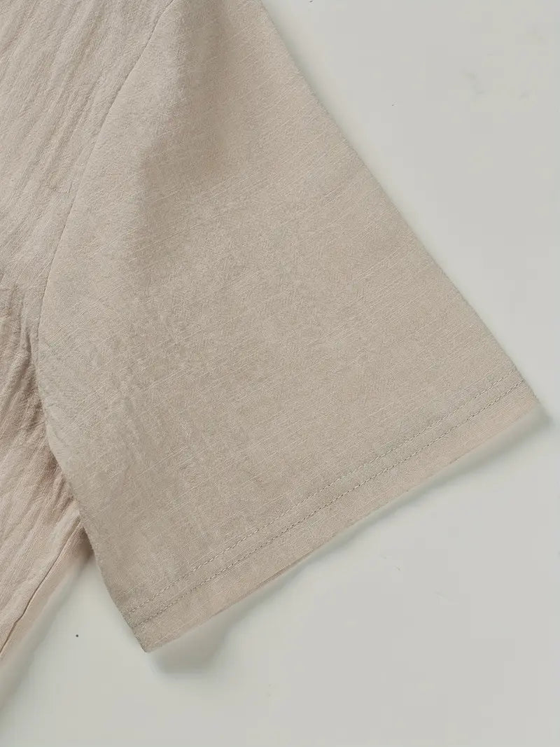 Vantini™ | Camicia elegante a maniche corte
