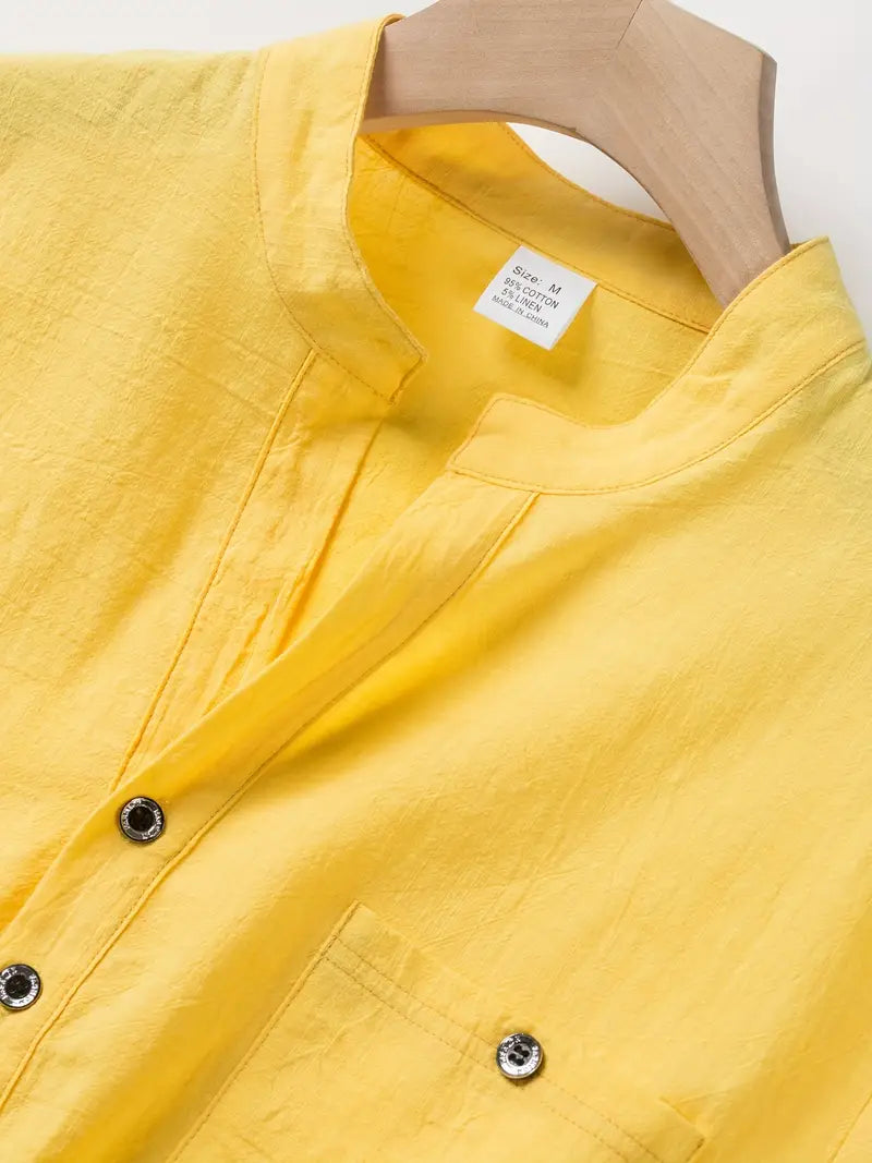 Vantini™ | Camicia elegante a maniche corte