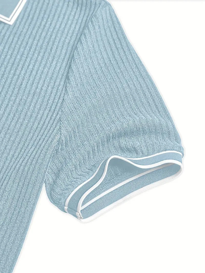 Vantini™ | Polo elegante a maniche corte