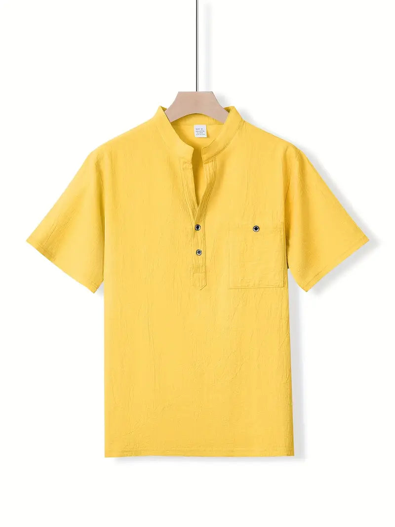 Vantini™ | Camicia elegante a maniche corte