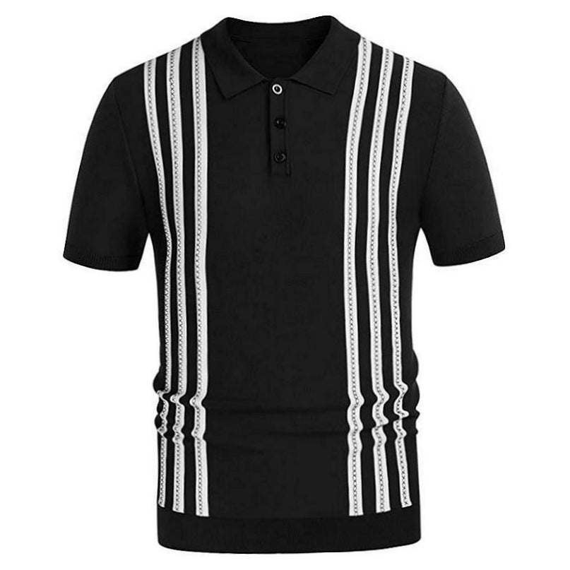 Vantini™ | Polo casual a righe.