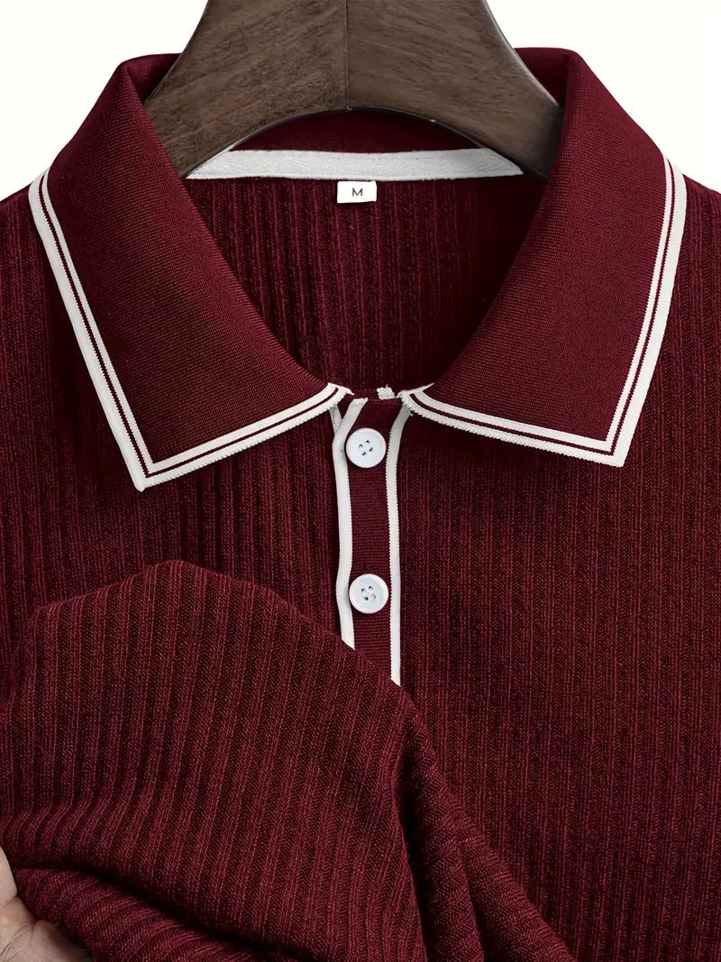 Vantini™ | Polo elegante a maniche corte