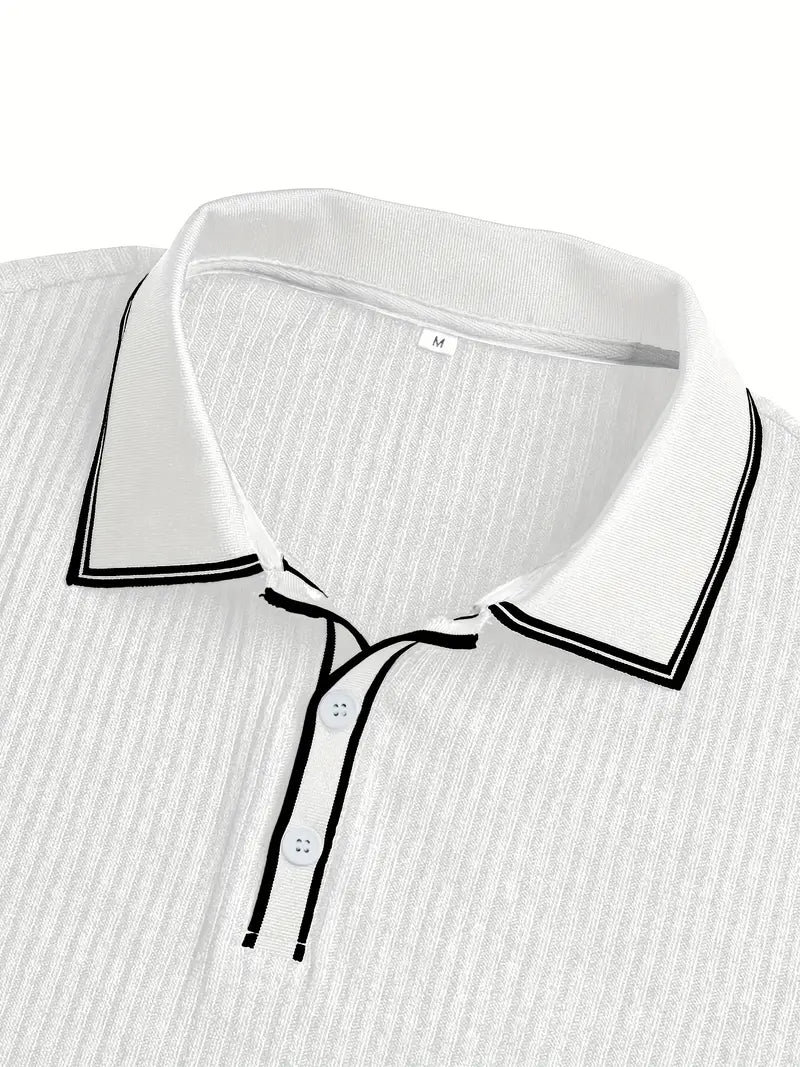Vantini™ | Polo elegante a maniche corte