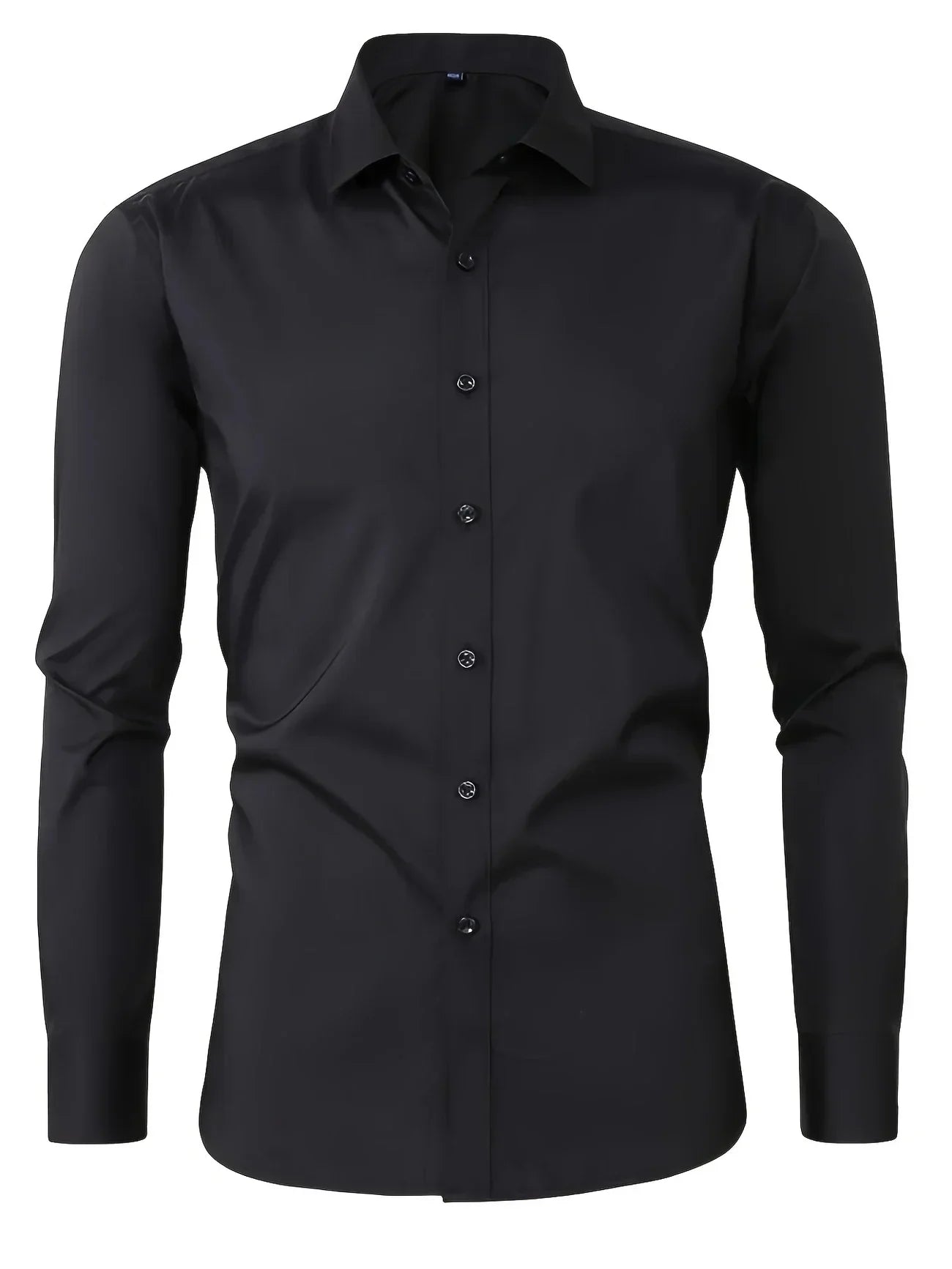 Vantini™ | Elegante camicia a maniche lunghe con bottoni