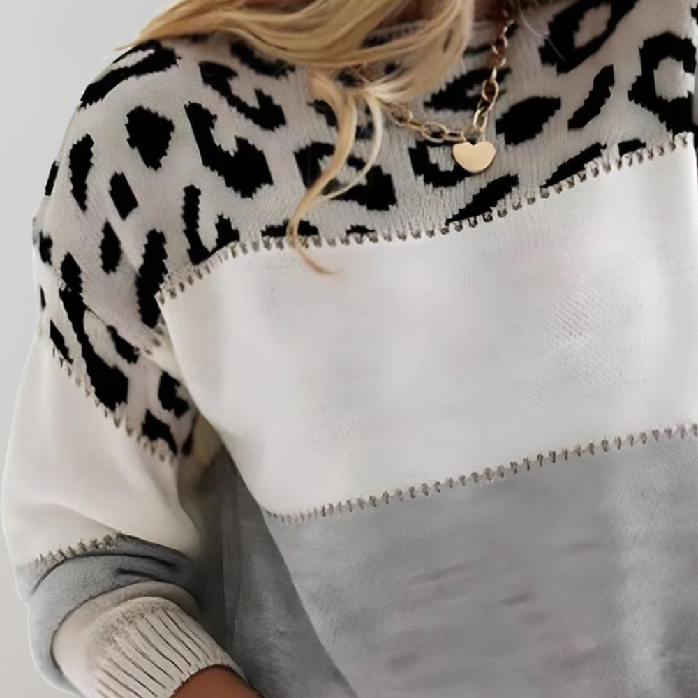 Vantini™ | Maglione Leopardo Eleganza