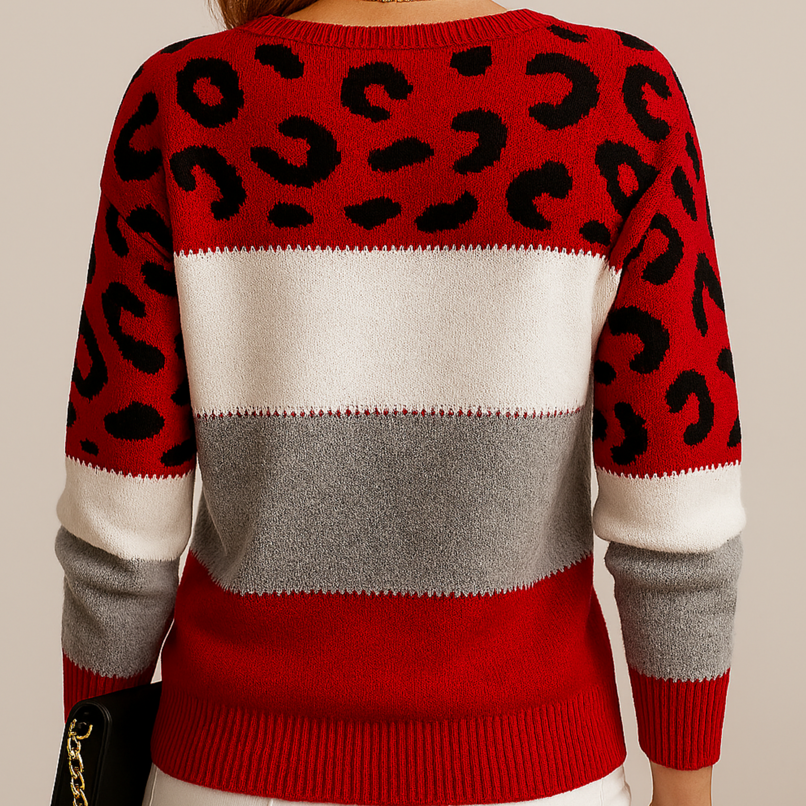Vantini™ | Maglione Leopardo Eleganza