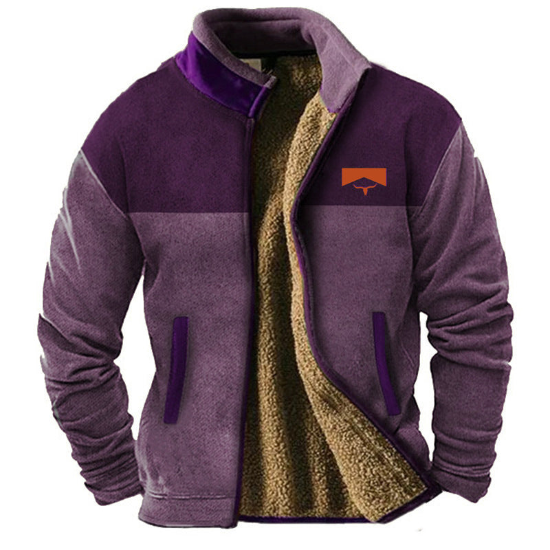 Vantini™ | Giacca casual in pile da uomo