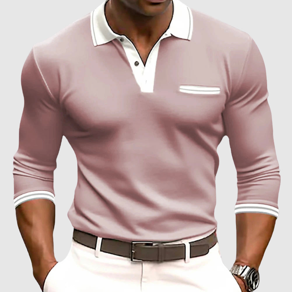 Vantini™ | Camicia con dettagli eleganti a contrasto