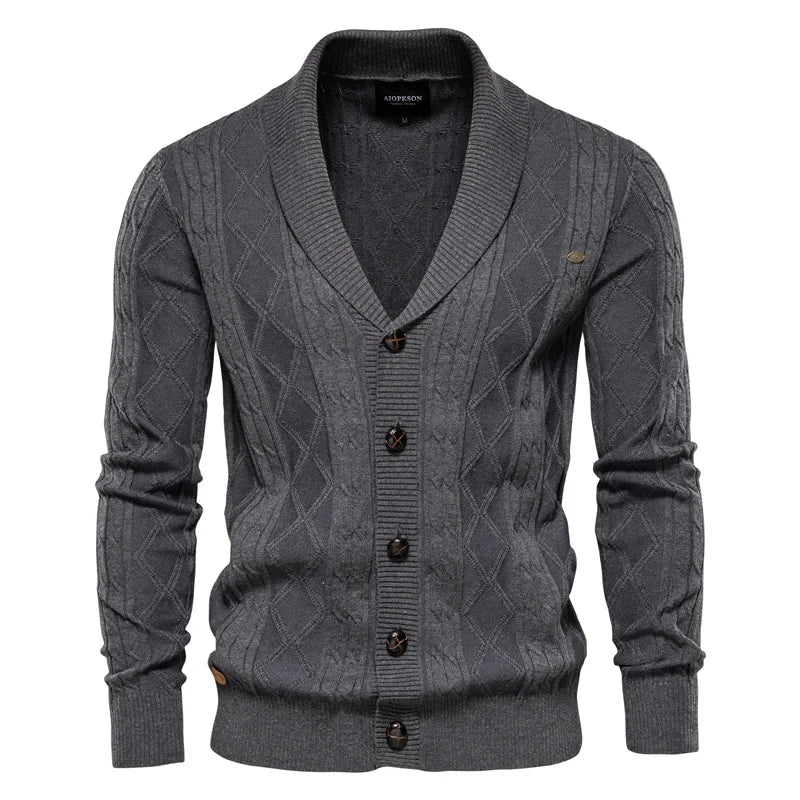 Vantini™ | Cardigan da Uomo con Chiusura a Bottoni