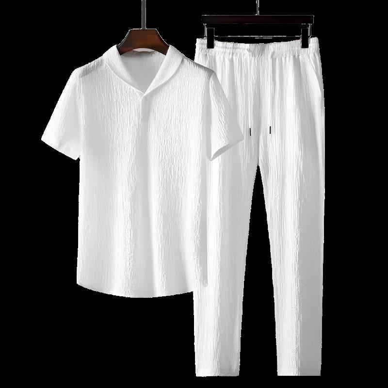 Vantini™ | Polo e pantaloni in cotone.