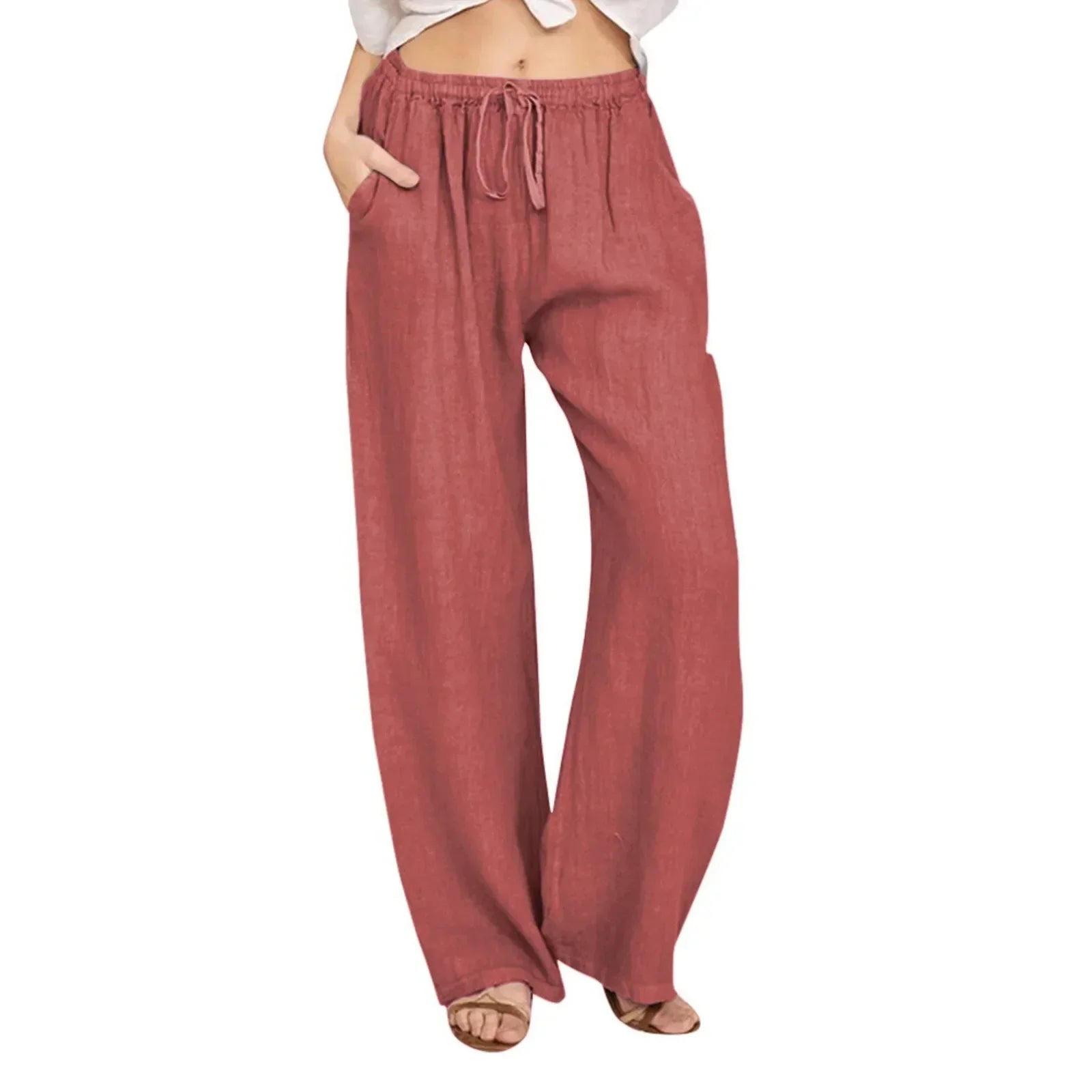 Vantini™ | Pantaloni comfort a gamba larga.