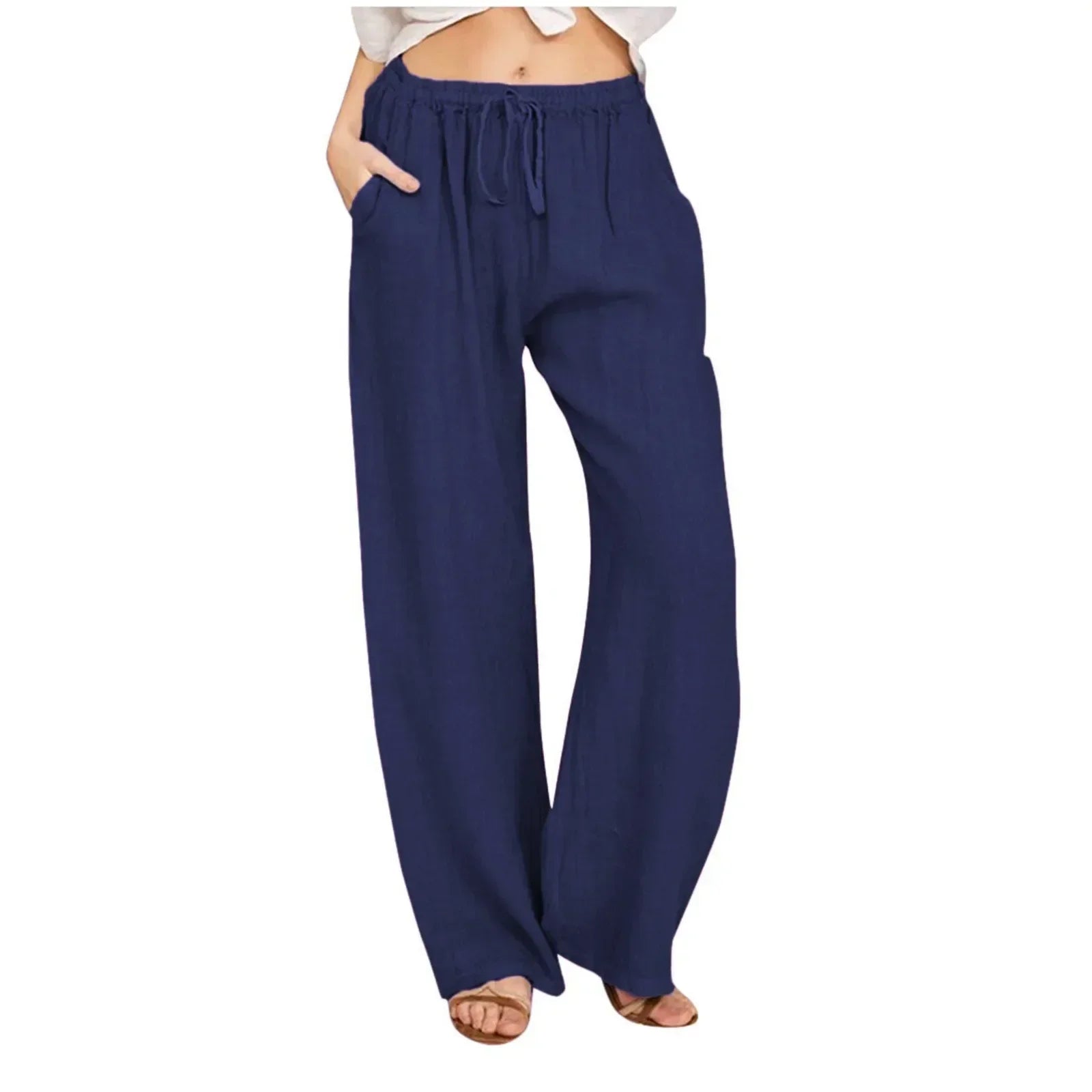Vantini™ | Pantaloni comfort a gamba larga.
