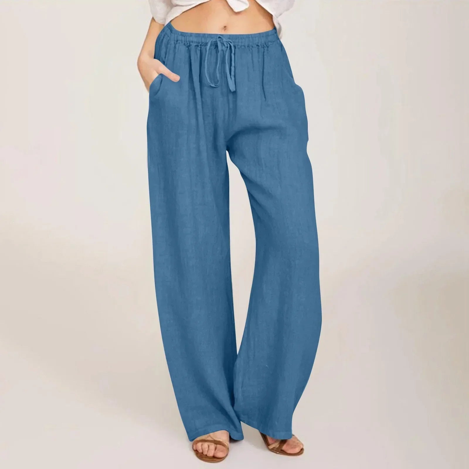 Vantini™ | Pantaloni comfort a gamba larga.