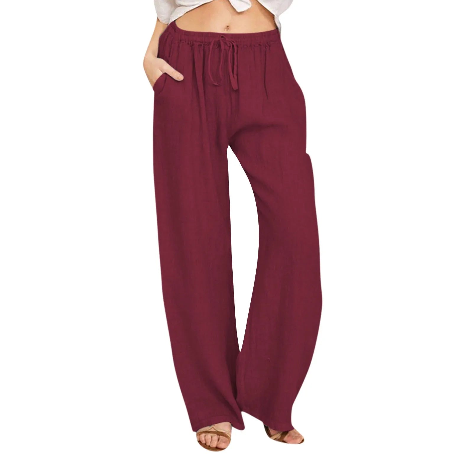 Vantini™ | Pantaloni comfort a gamba larga.
