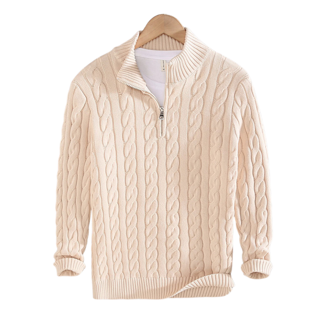 Vantini™ | Pullover con mezza zip