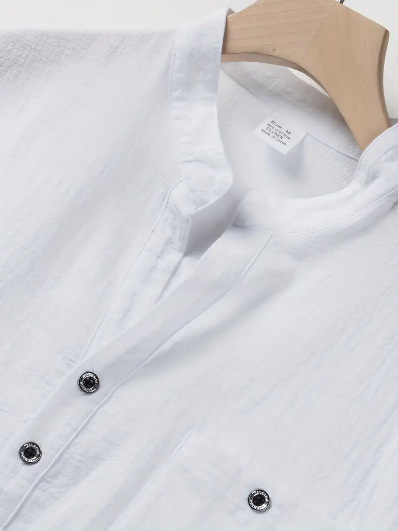 Vantini™ | Camicia elegante a maniche corte