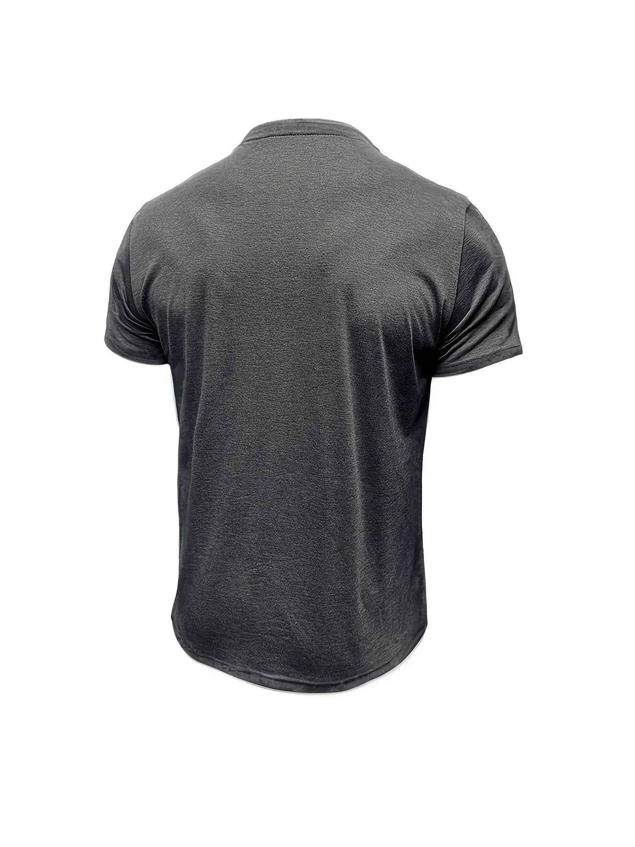 Vantini™ | T-shirt elegante con colletto rotondo e tasca
