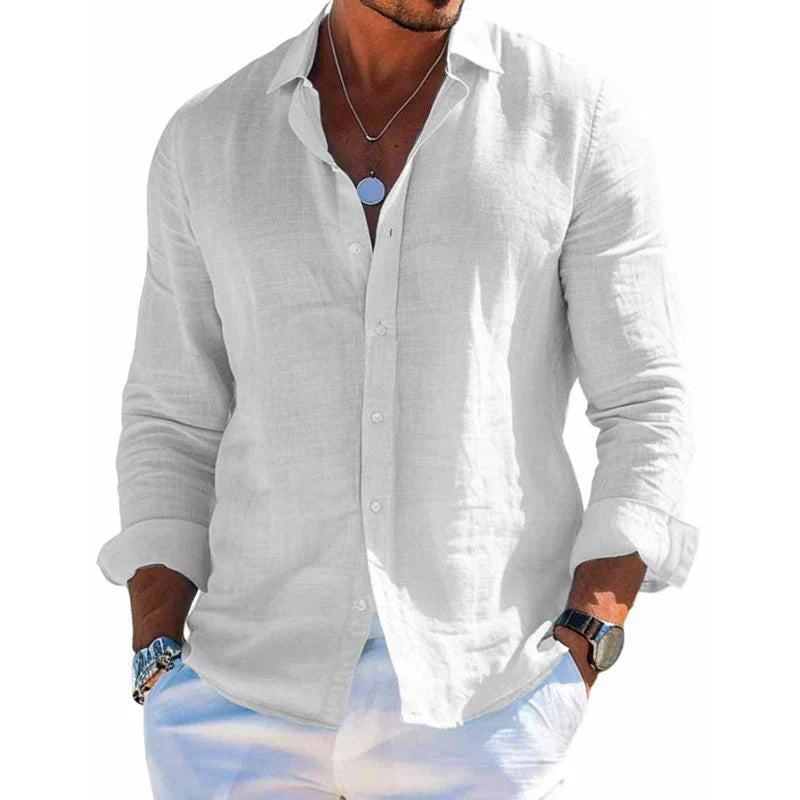 Vantini™ - Camicia elegante in tessuto traspirante