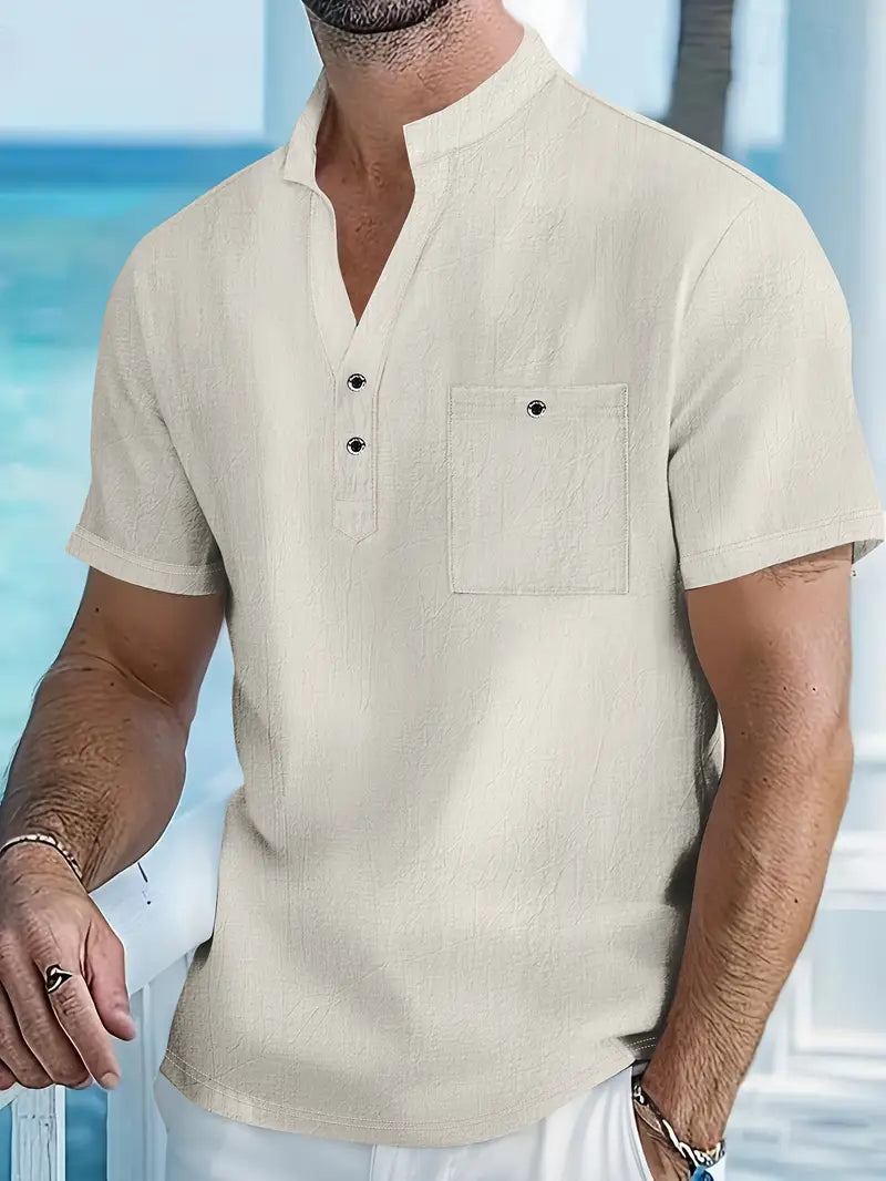 Vantini™ | Camicia elegante a maniche corte