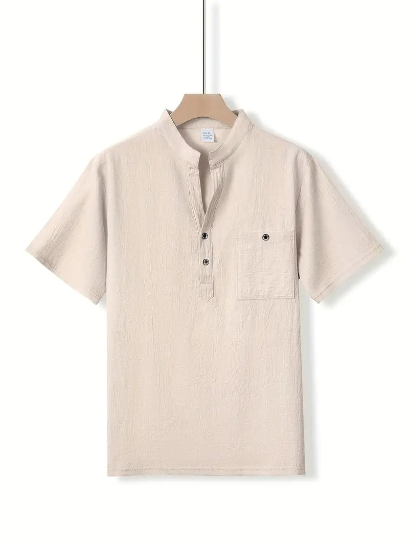 Vantini™ | Camicia elegante a maniche corte
