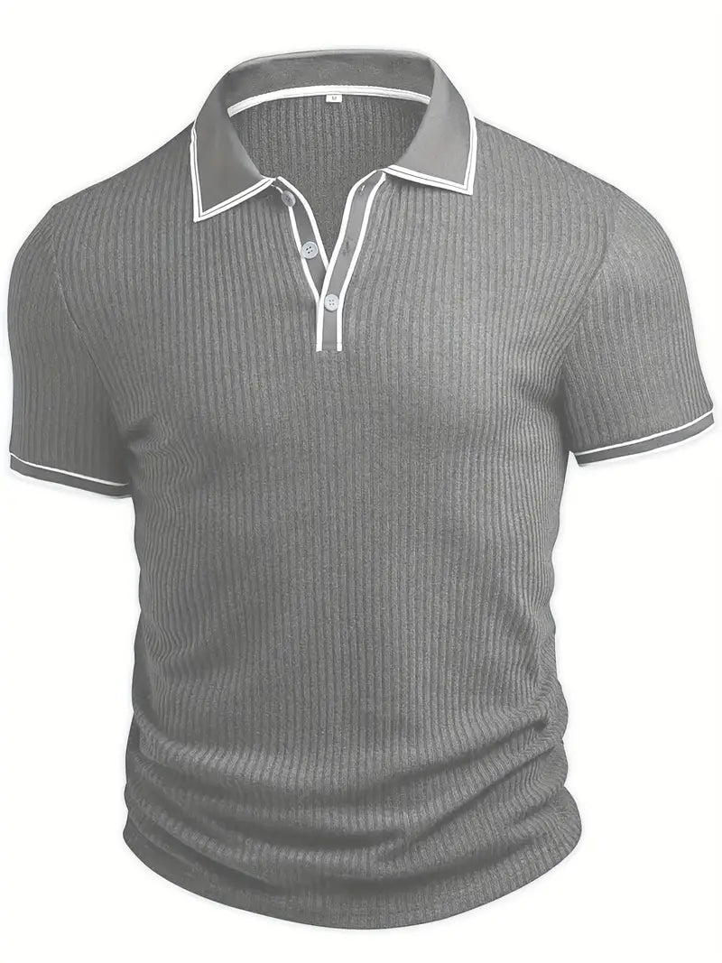 Vantini™ | Polo elegante a maniche corte