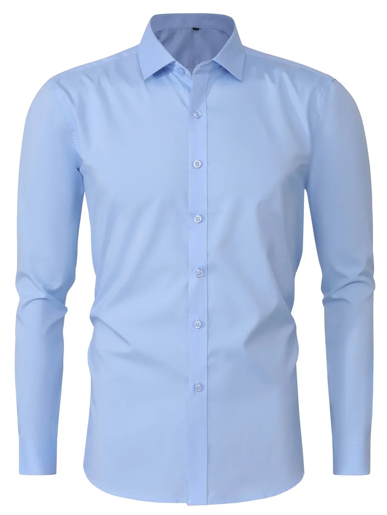 Vantini™ | Elegante camicia a maniche lunghe con bottoni