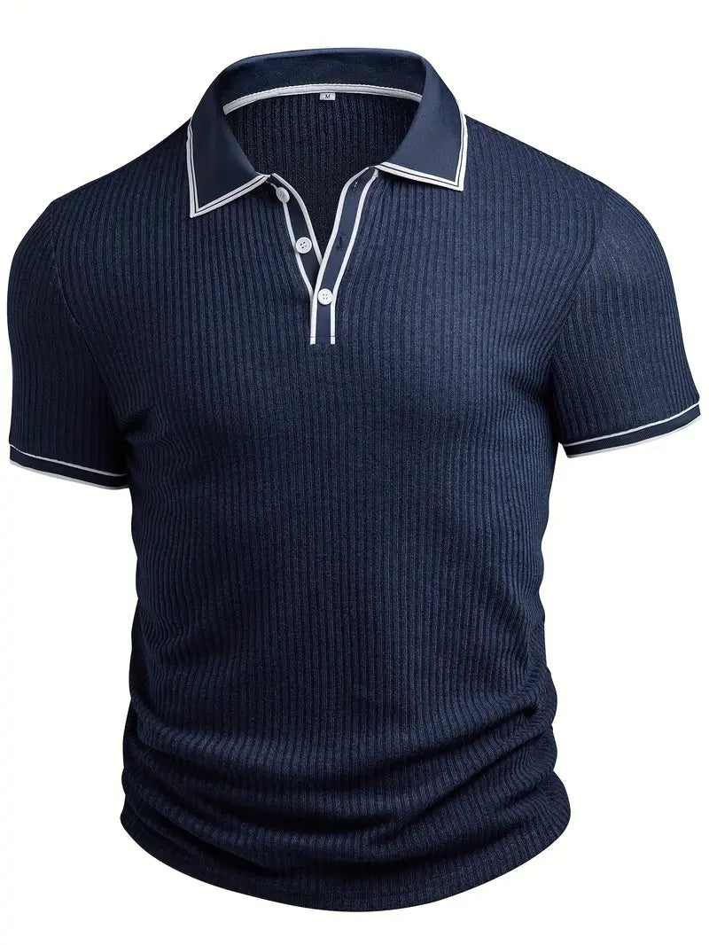 Vantini™ | Polo elegante a maniche corte