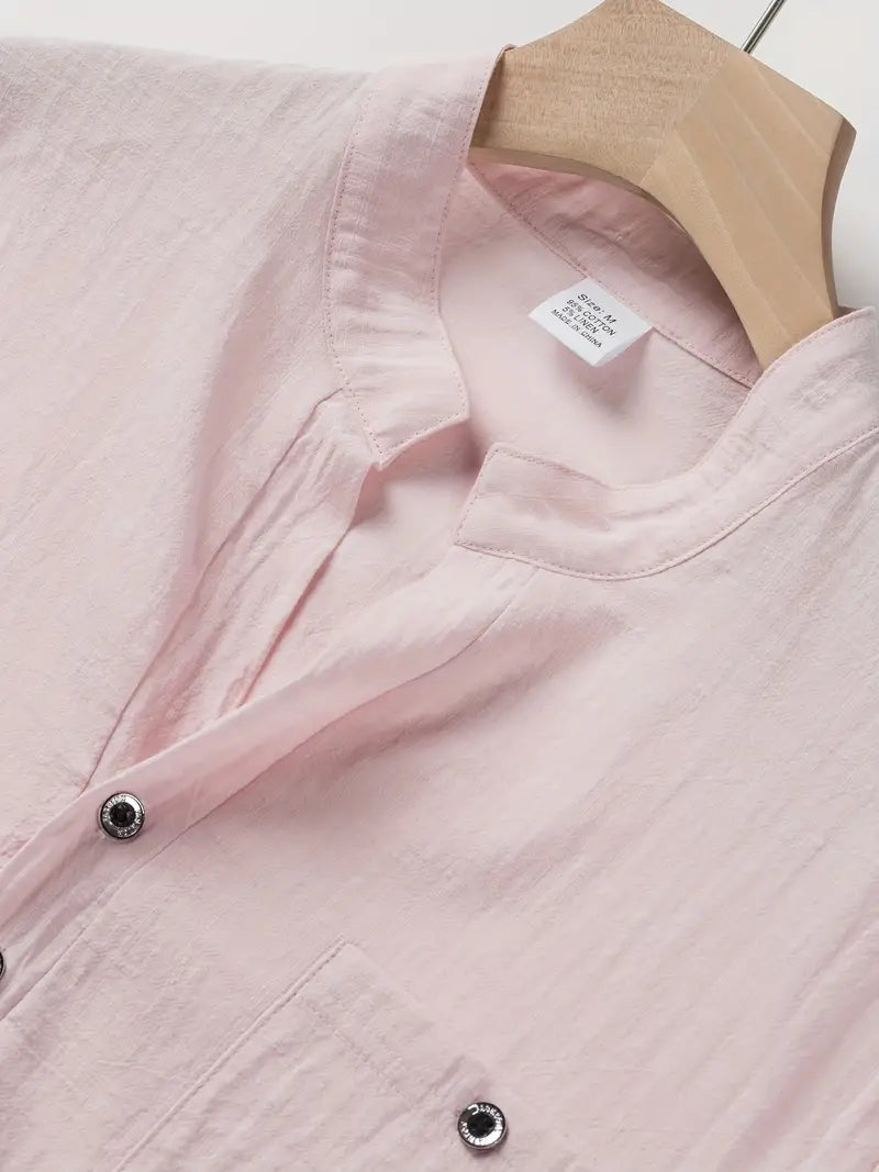 Vantini™ | Camicia elegante a maniche corte