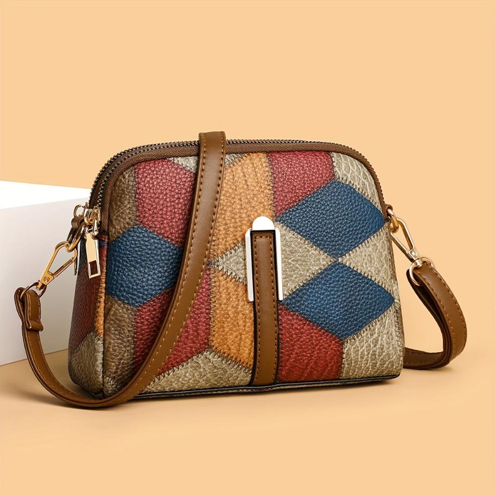 Vantini™ | Mini Borsa a Tracolla Patchwork