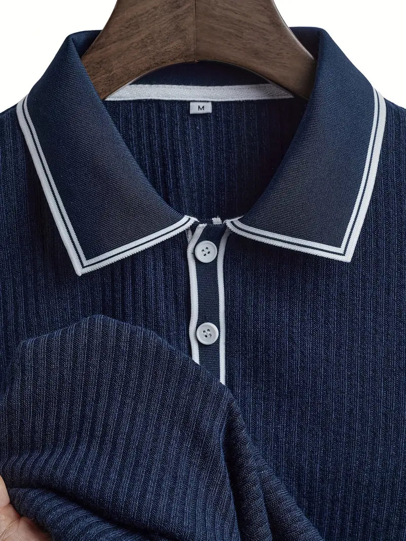 Vantini™ | Polo elegante a maniche corte