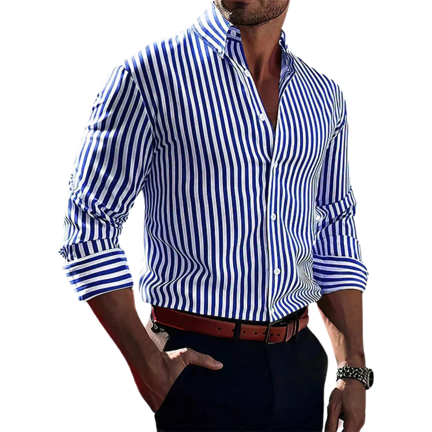 Vantini™ | Camicia Confidence a righe
