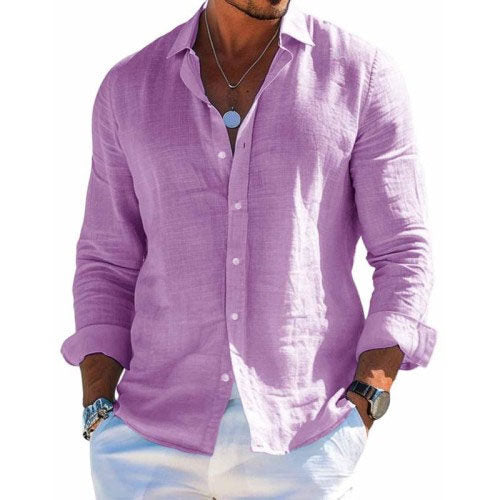 Vantini™ - Camicia elegante in tessuto traspirante