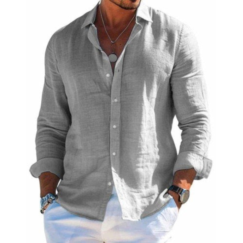 Vantini™ - Camicia elegante in tessuto traspirante