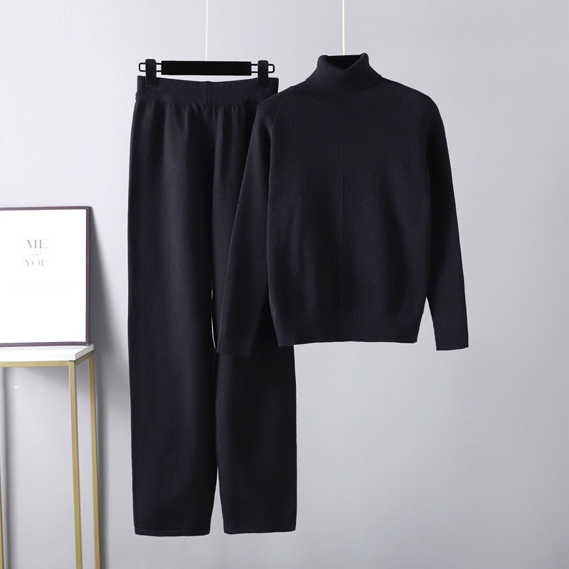 Vantini™ | Completo due pezzi Lounge in maglia a treccia