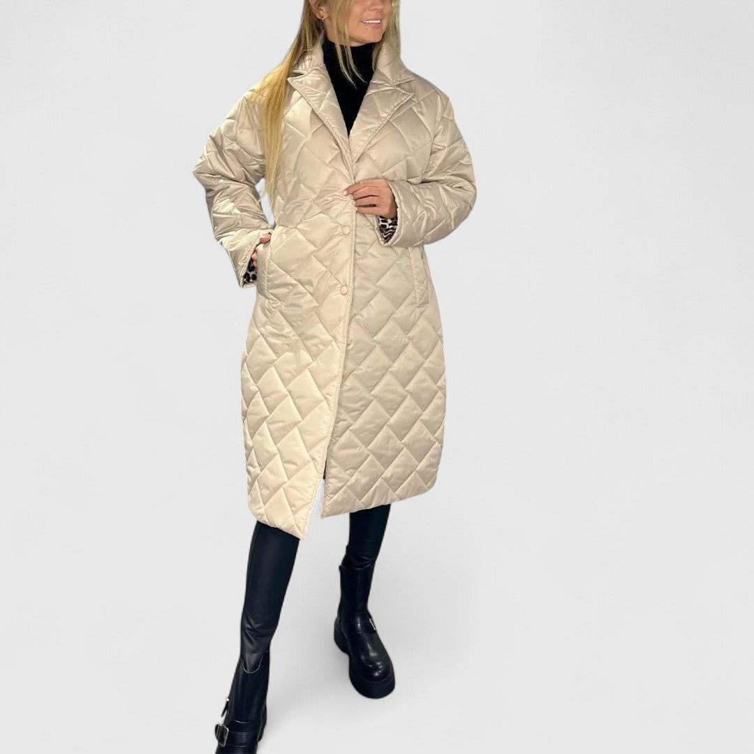Vantini™ | Cappotto Trapuntato Reversibile per uno Stile Senza Sforzo