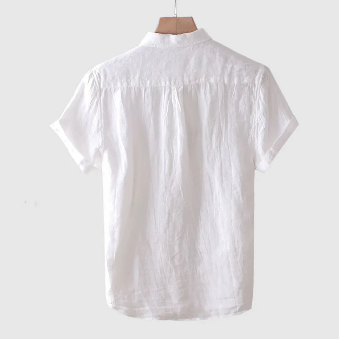 Vantini™ | Camicia elegante a maniche corte con bottoni