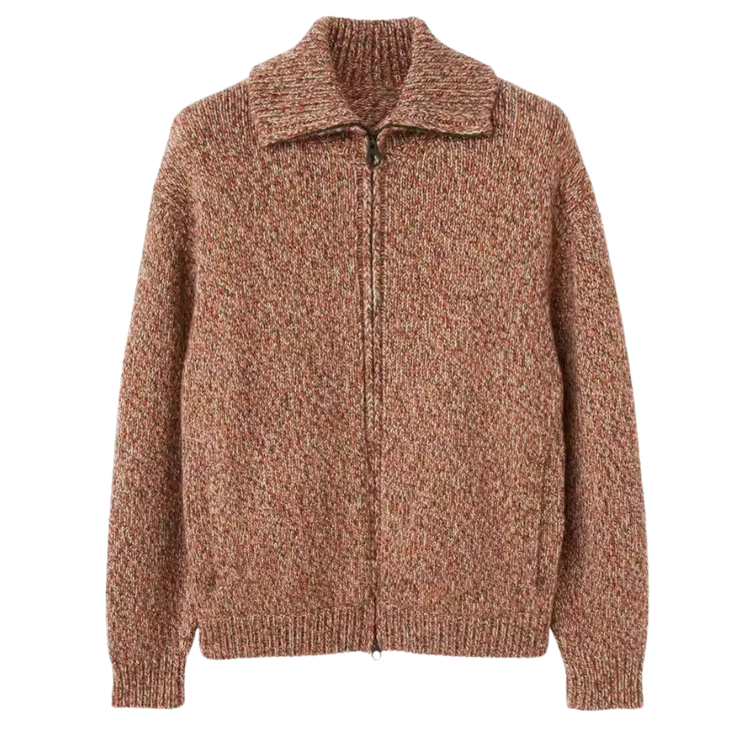 Vantini™ | Bomber con zip in lana d’alpaca
