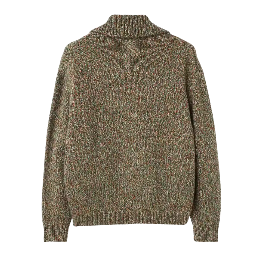 Vantini™ | Bomber con zip in lana d’alpaca